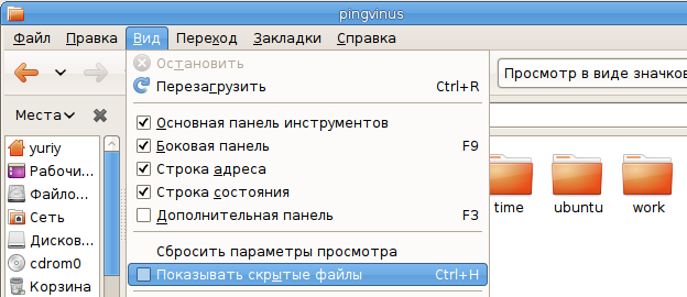 Как сделать скрытые файлы видимыми на 7 Как сделать скрытые файлы видимыми на 7